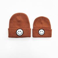 Lucky Panda Kids - Smiley Baby Kids' Beanie | Rust