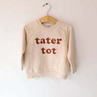 Polished Prints - Tater Tot Embroidered Kids Pullover