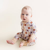 Lucky Panda Kids - Bamboo Zip Romper | XOXO