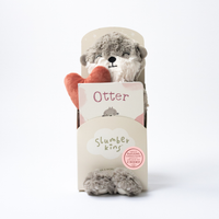 Slumberkins Inc. - Otter's Building Connections Plush Set - with 2 books!