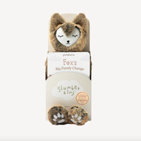 Slumberkins Inc. - Fox's Navigating Change Plush Set - with 2 books!