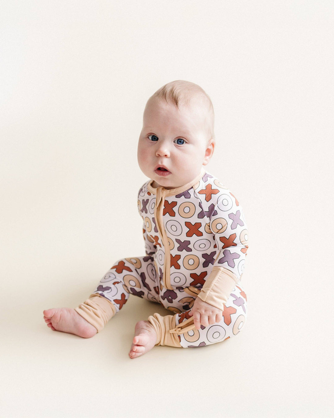 Lucky Panda Kids - Bamboo Zip Romper | XOXO