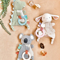 Itzy Ritzy - Bitzy Crinkle™ Sensory Toy with Teether: Koala