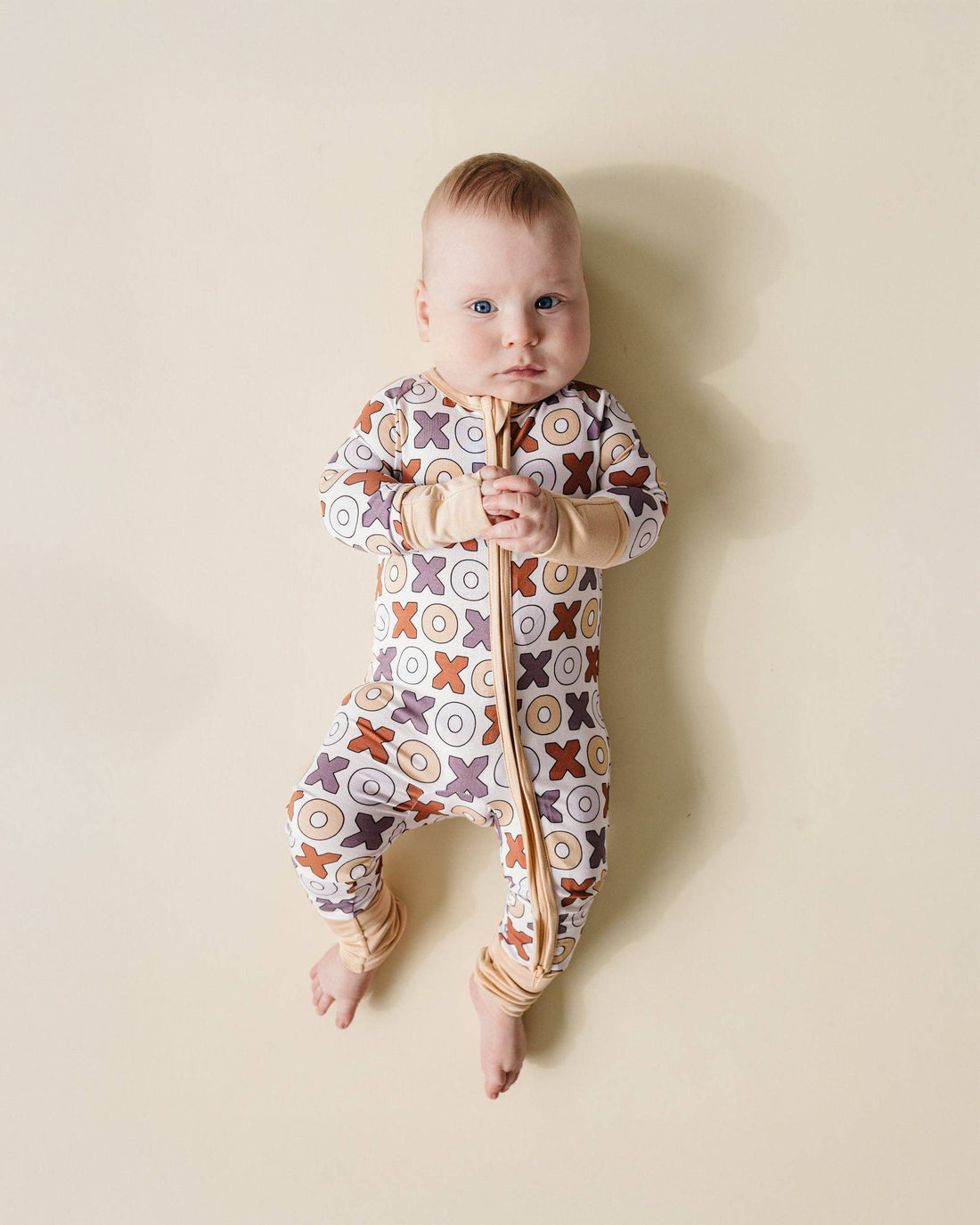 Lucky Panda Kids - Bamboo Zip Romper | XOXO