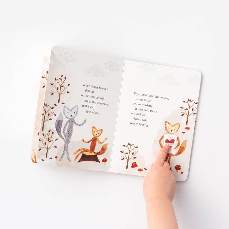 Slumberkins Inc. - Fox's Navigating Change Plush Set - with 2 books!