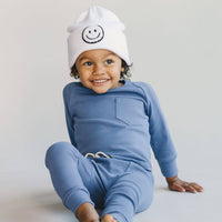 Lucky Panda Kids - Lounge Set | Ocean Blue