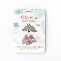 Slumberkins Inc. - Otter's Building Connections Plush Set - with 2 books!