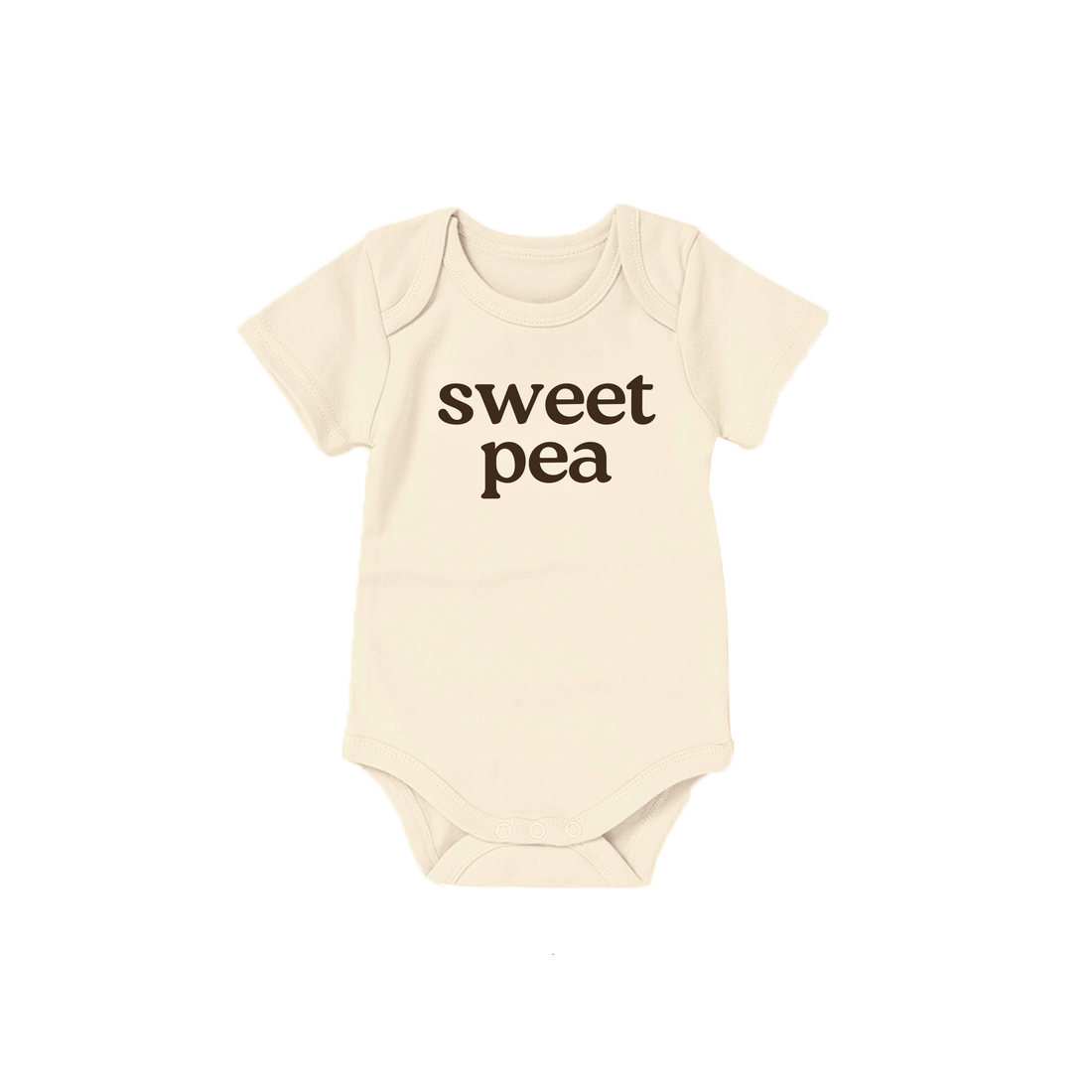 Polished Prints - Sweet Pea Baby Onesie