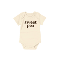 Polished Prints - Sweet Pea Baby Onesie