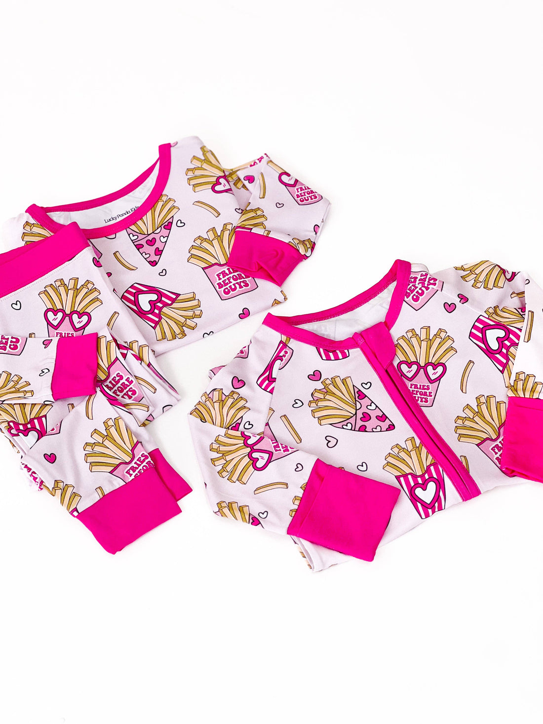 Lucky Panda Kids - Bamboo Zip Romper | Fries Before Guys