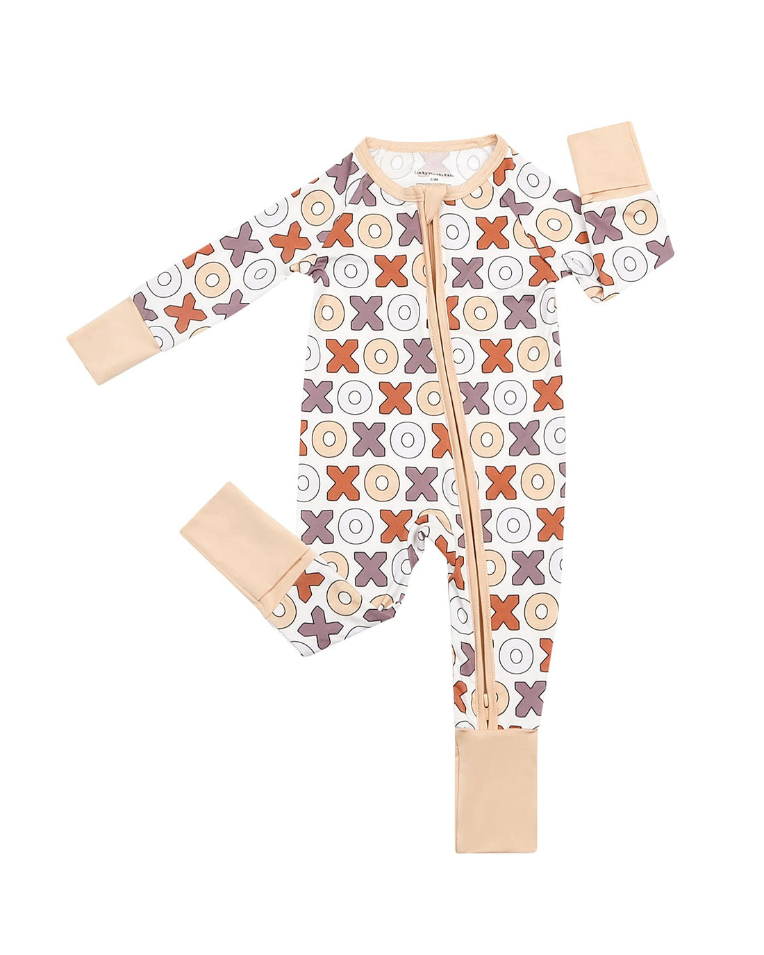 Lucky Panda Kids - Bamboo Zip Romper | XOXO
