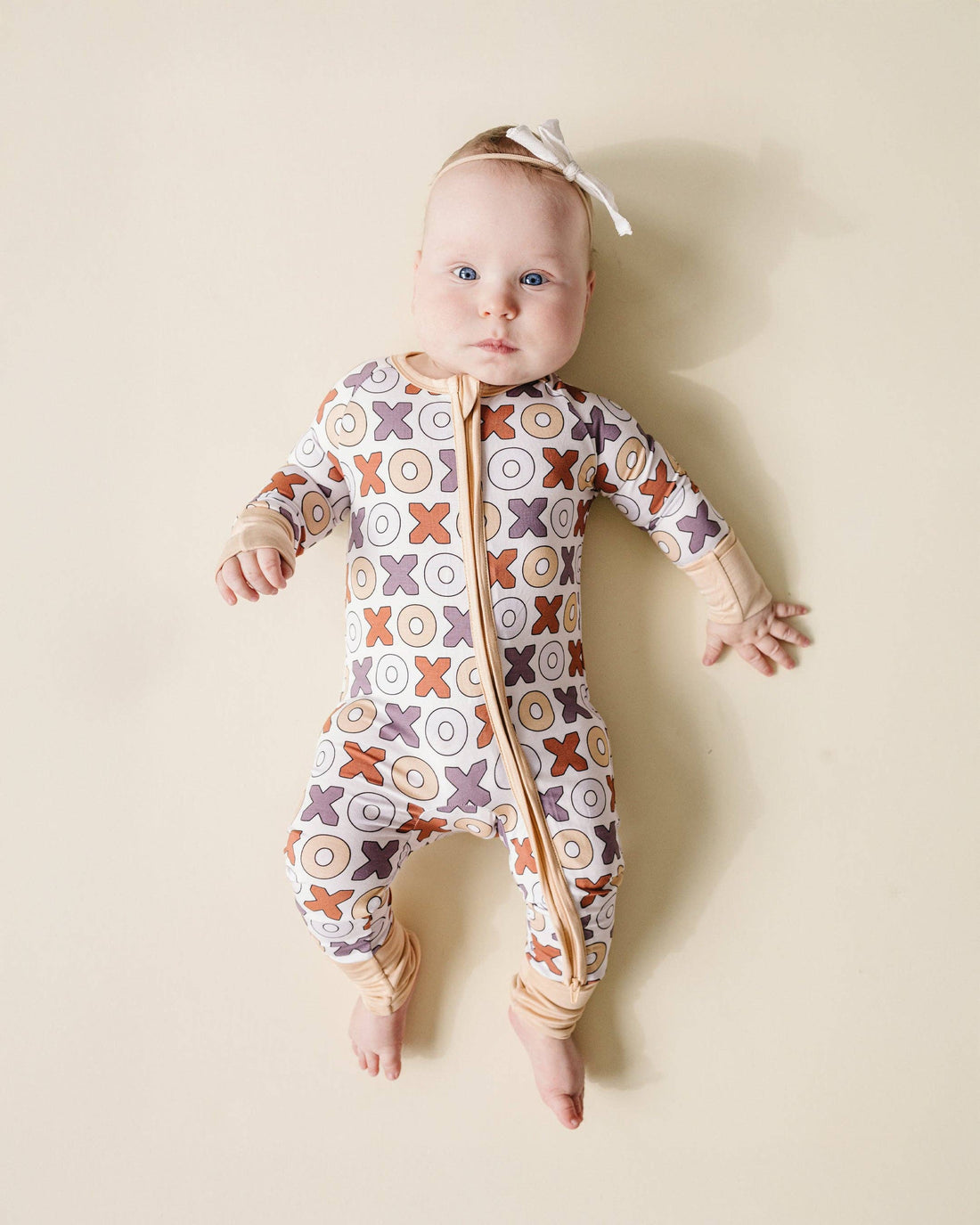 Lucky Panda Kids - Bamboo Zip Romper | XOXO