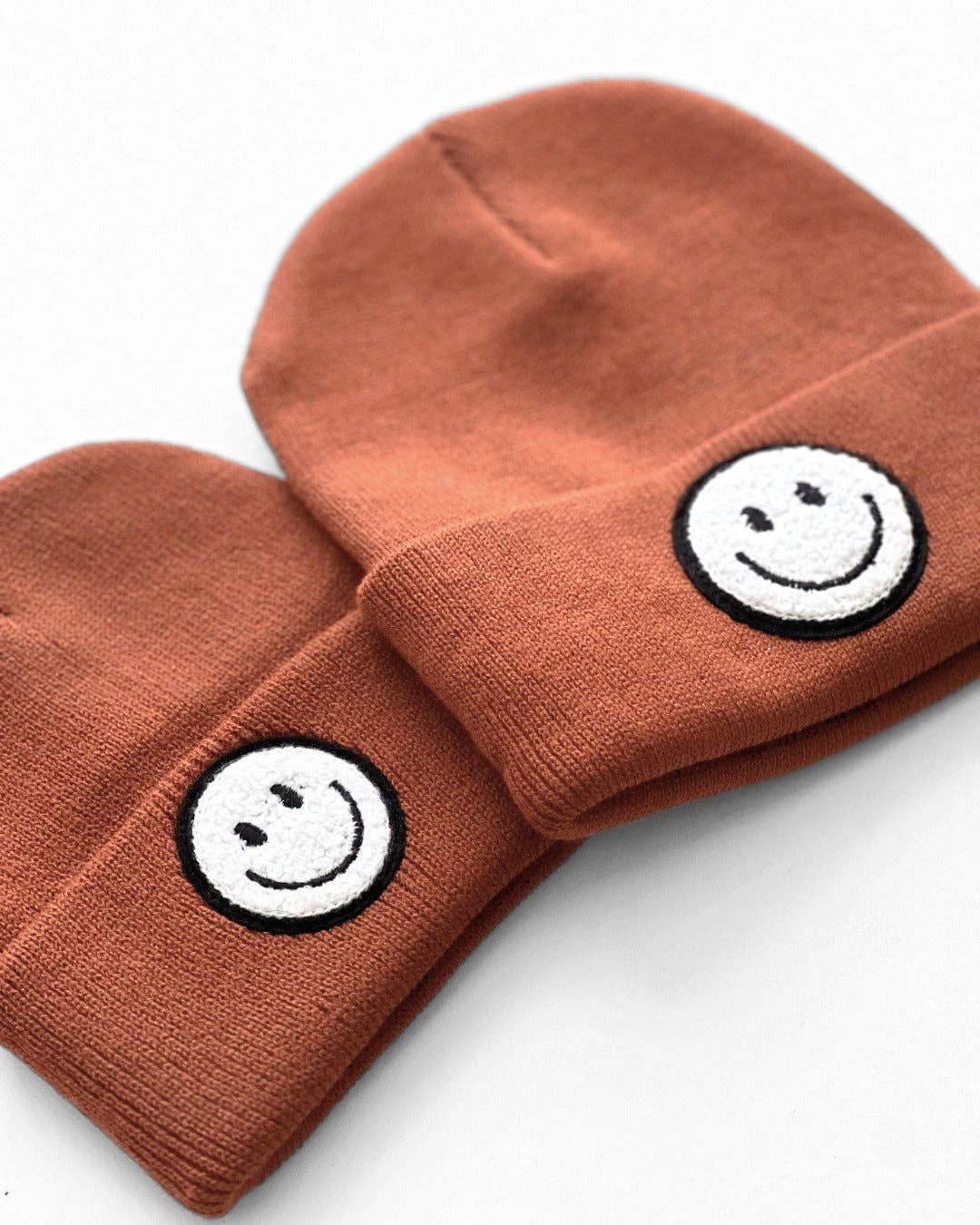 Lucky Panda Kids - Smiley Baby Kids' Beanie | Rust