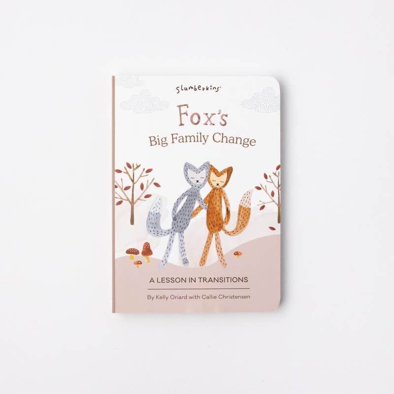 Slumberkins Inc. - Fox's Navigating Change Plush Set - with 2 books!
