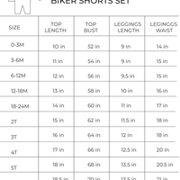 Lucky Panda Kids - Baby & Kids Biker Shorts Set | Gray