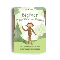 Slumberkins Inc. - Bigfoot's Self Esteem Plush Snuggler Set - with 2 books!