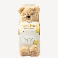 Slumberkins Inc. - Honey Bear's Gratitude Plush Set - with 2 books!