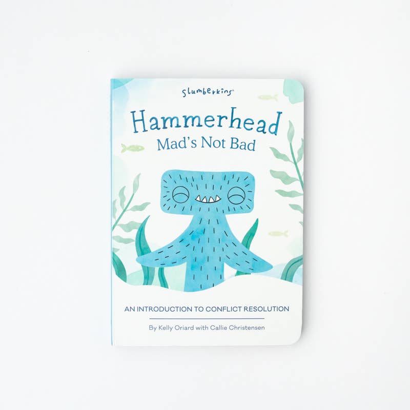 Slumberkins Inc. - Hammerhead's Conflict Resolution Plush Set - with 2 books!