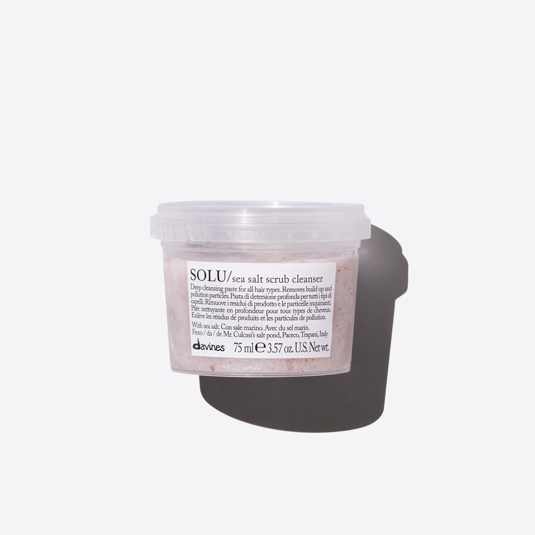 Davines SOLU Sea Salt Scrub Cleanser